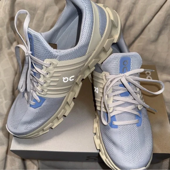 On Running Sneakers Cloudswift 3 AD - size 8 - Heather and cream - NEW IN BOX - Picture 15 of 16